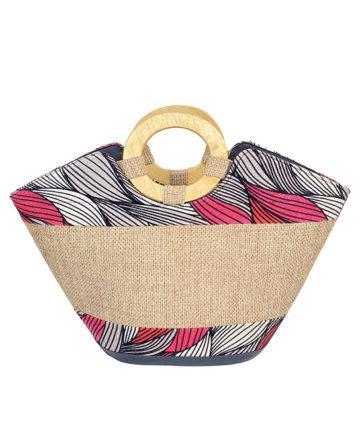 kiondo wood handbag