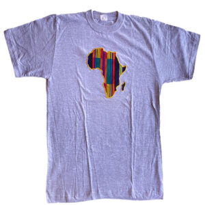 T shirt with Africa art